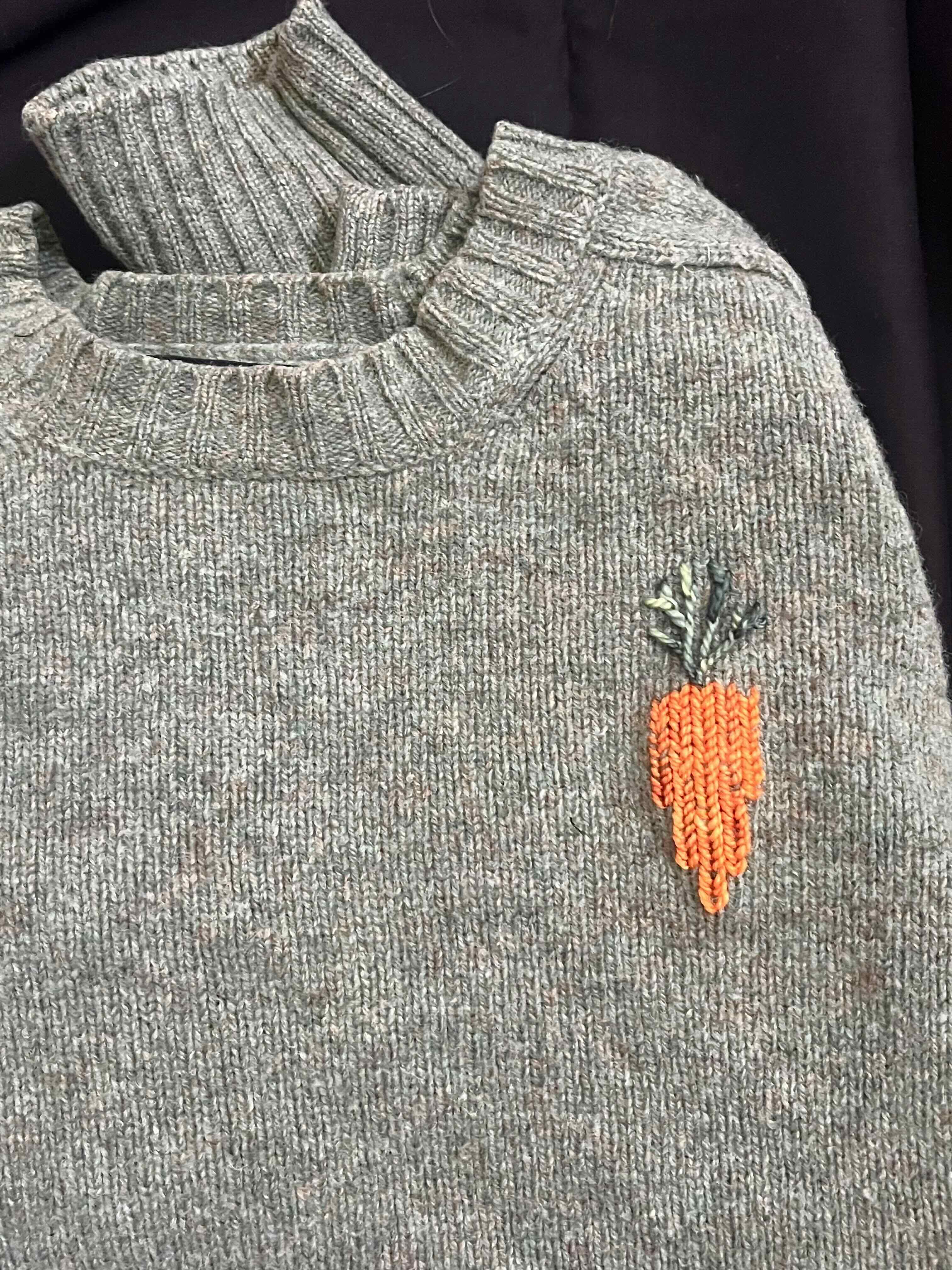 Sweater Mending